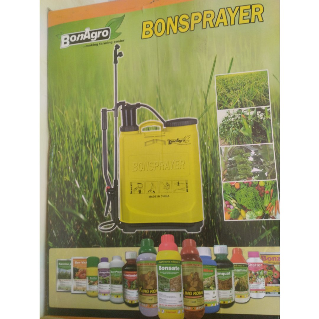Bon Sprayer Yellow Plastic