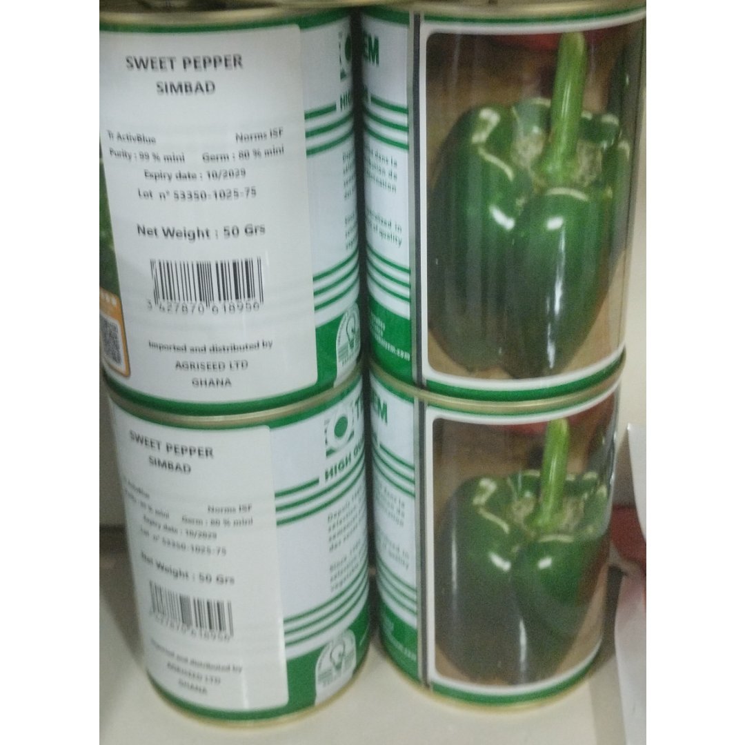 Sweet Pepper Simbad 50g
